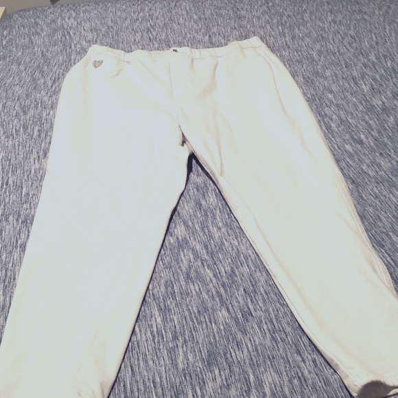 White 1X short quacker factory dream jeans - Picture 1 of 6